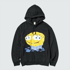 UNQILO Black SpongeBob Hoodie